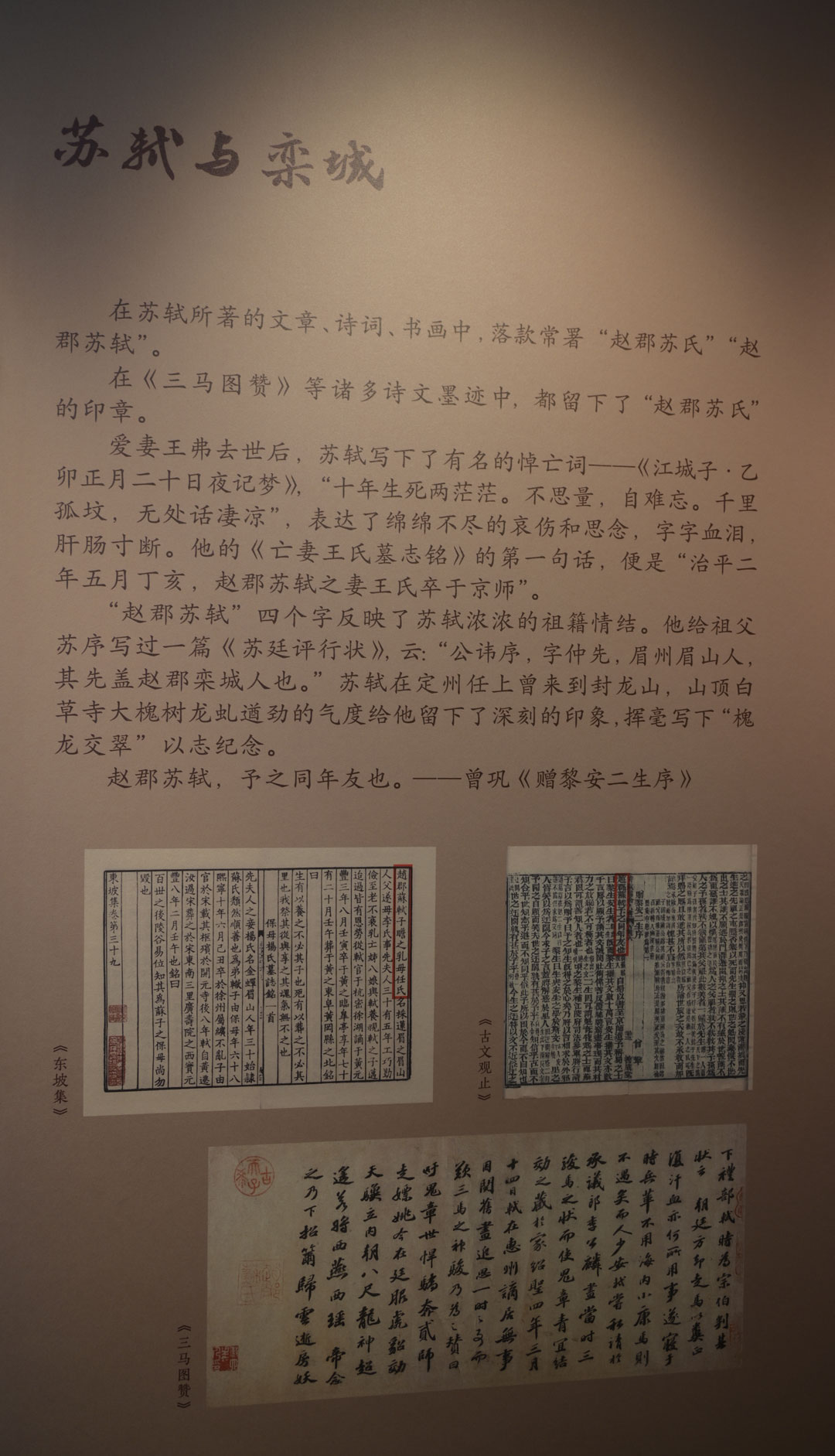 苏轼与栾城